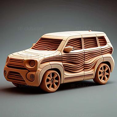 3D model Toyota Urban Cruiser (STL)